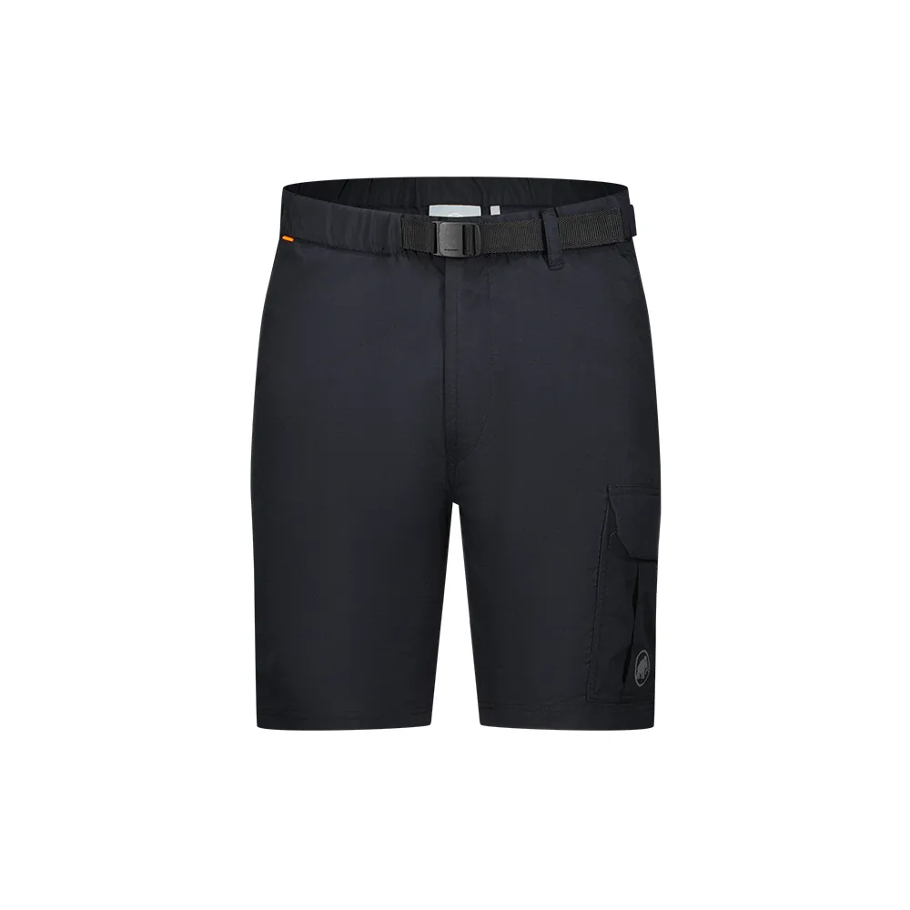 【Mammut 長毛象】Hiking Cargo Shorts AF Men 日系經典工作短褲 黑色 男款 #1023-00900