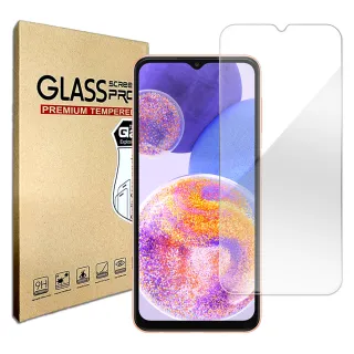 【YANG YI 揚邑】SAMSUNG Galaxy A23 5G 鋼化玻璃膜9H防爆抗刮防眩保護貼