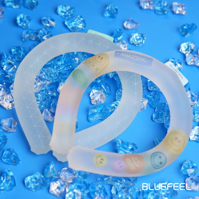 【Bluefeel】冰心涼感環2色可選(瞬涼18°C、舒適耐久)