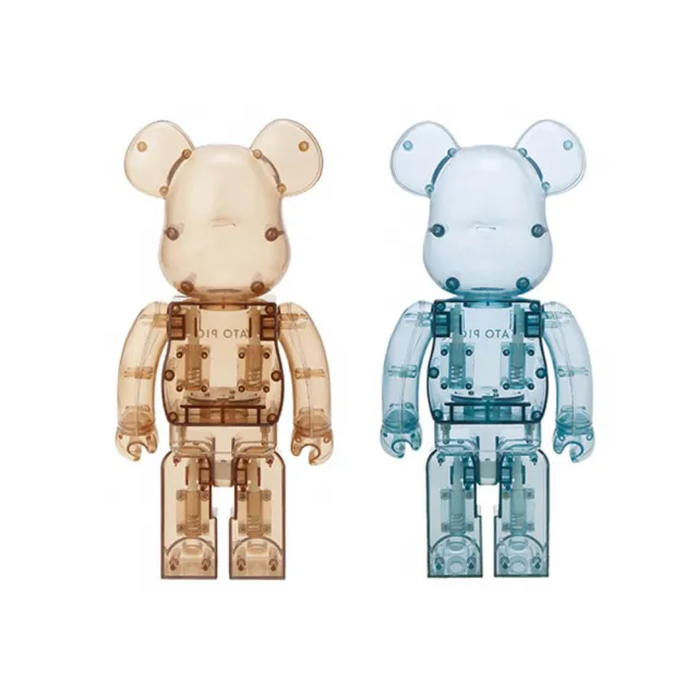 BE@RBRICK】GELATO PIQUE x BE@RBRICK BEIGE / MINT WHITE 棕色水藍