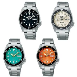 【SEIKO 精工】5 Sports 機械錶-38mm 四款色系可選(SRPK35K1/4R36-14B0L)