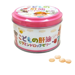 【康明】日本原裝  兒童魚肝油軟糖 草莓風味 X 1罐(60顆/罐)