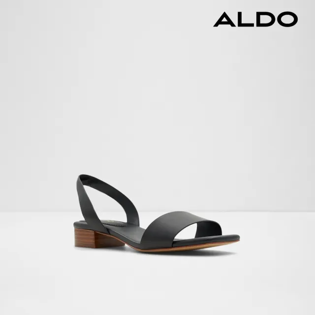 【ALDO】DORENNA-素面經典涼拖鞋-女鞋(黑色)