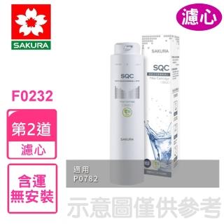 【SAKURA 櫻花】活性碳纖維第2道適用P0780/P0583A濾心(F0231)