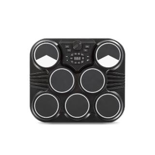 【Konix】桌上型電子鼓(行動爵士鼓組/數位打擊板/打點板-贈鼓棒/雙踏板)