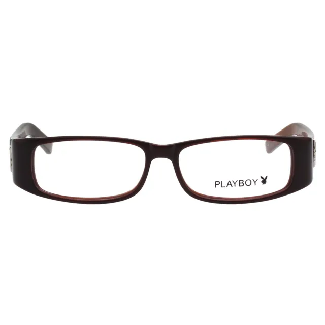 【PLAYBOY】光學眼鏡 PB85159(咖啡色)