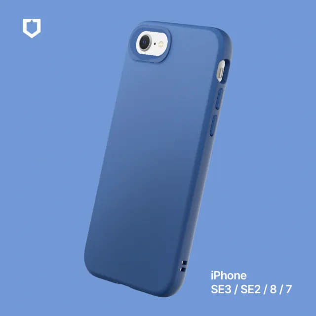 【RHINOSHIELD 犀牛盾】iPhone SE第3代/SE第2代/8/7 4.7吋 SolidSuit 經典背蓋手機保護殼(獨家耐衝擊材料)