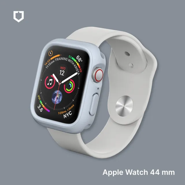 【RHINOSHIELD 犀牛盾】Apple Watch SE2/6/SE/5/4共用 44mm CrashGuard NX模組化防摔邊框手錶保護殼