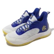 【UNDER ARMOUR】籃球鞋 3Z6 男鞋 白 藍 Curry 勇士 子系列 UA 緩衝(3025090103)