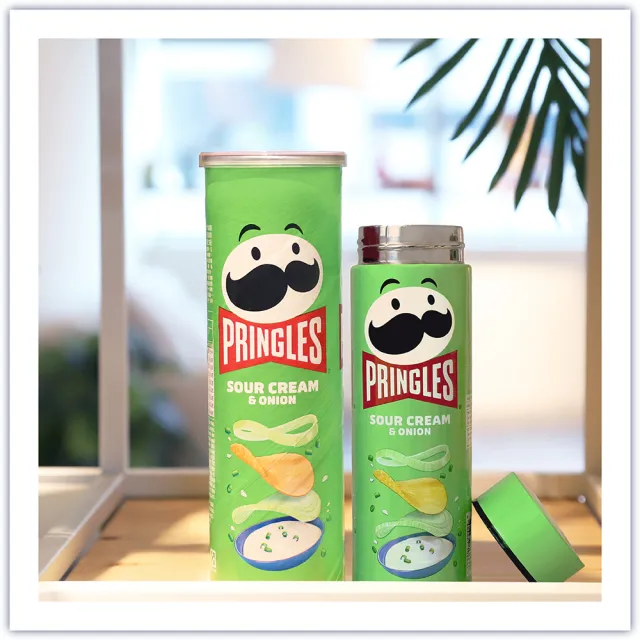 【Pringles 品客】保溫杯組(+洋芋片8入x50g)