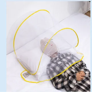 【CGW】免安裝折疊蚊帳-頭部蚊帳兒童款(面部防蚊蚊帳 摺疊蚊帳 嬰兒蚊帳)