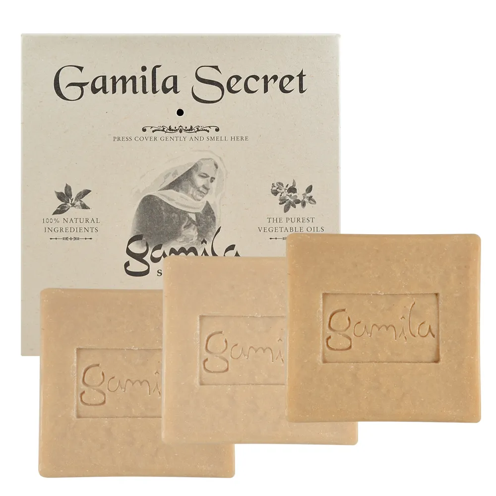 【Gamila Secret 潔米拉秘密】經典手工皂115g 任選-薰衣草/綠薄荷/迷迭香/原創/檸檬草/薄荷/茉莉(平行輸入)