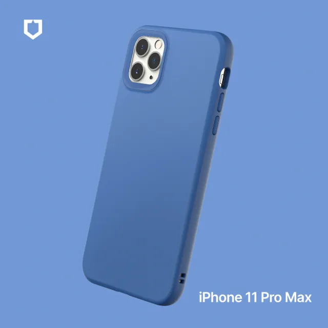 【RHINOSHIELD 犀牛盾】iPhone 11 Pro MAX 6.5吋 SolidSuit 經典防摔背蓋手機保護殼(獨家耐衝擊材料)