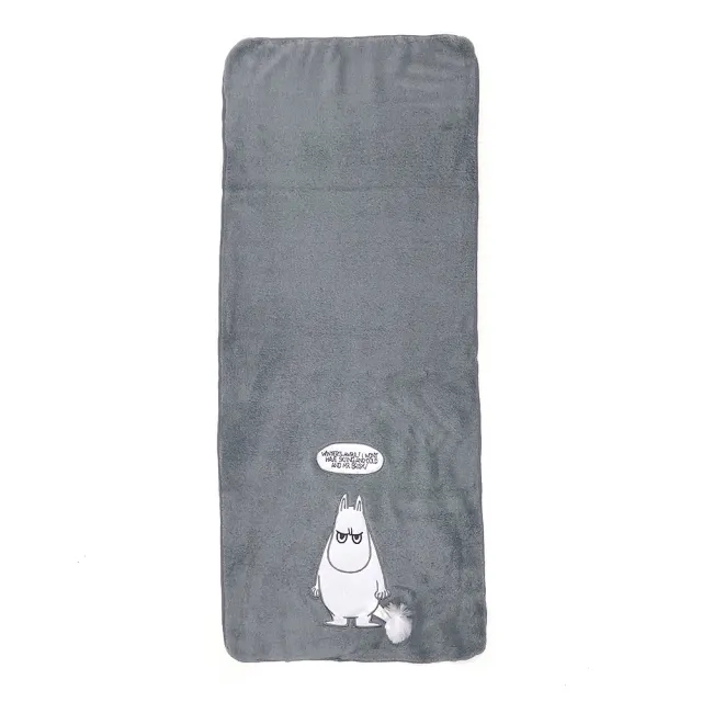 【Marushin 丸真】Moomin 刺繡立體毛巾(生氣嚕嚕米)