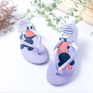 【havaianas 哈瓦仕】SLIM DISNEY 紫色(拖鞋 女鞋 夾腳拖 巴西)