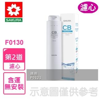 【SAKURA 櫻花】活性碳第2道適用P0121濾心(F0130)