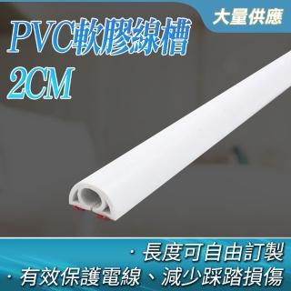 【地板專家】白色電源線收納壓條 1米 電線固定器 走線槽 851-CDW20(線收納 走線 集線盒 電線保護管)