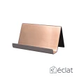 【Eclat】尊榮商務桌用名片架/名片座_3色任選(卡片架 卡片收納 桌上收納 手機架)