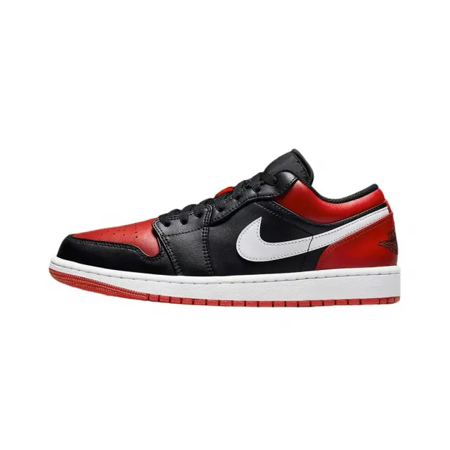 NIKE 耐吉】Air Jordan 1 Low Alternate Bred Toe 紅黑腳趾白勾553558