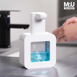 【Mr.U 優先生】自動感應泡沫給皂機 感應洗手機 白色款獨角獸 可壁掛(無印風 可壁掛 洗手乳 交換禮物)