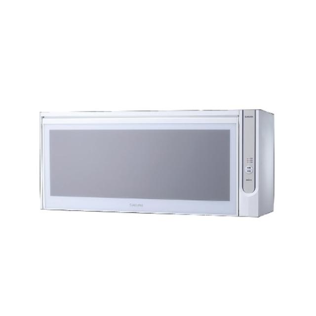 【SAKURA 櫻花】90公分懸掛式臭氧殺菌烘碗機(Q7565BWXL基本安裝)