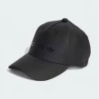 【adidas 愛迪達】帽子 運動帽 棒球帽 遮陽帽 三葉草 SATIN CAP 黑 IB9050