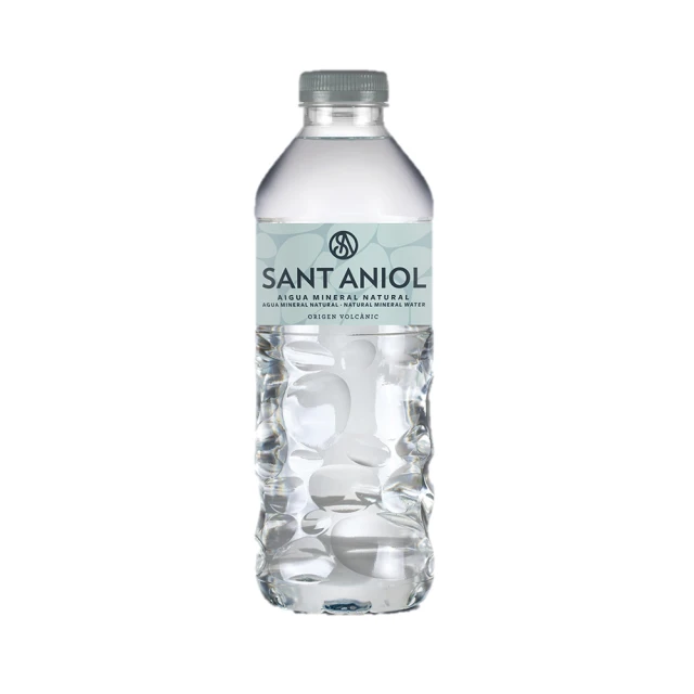 【SANT ANIOL 聖艾諾】火山岩礦泉水PET瓶 500ml(火山岩自然過濾淨化水源)