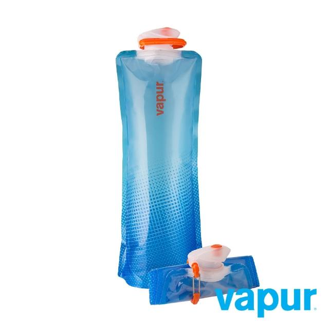【美國 Vapur】Shade 運動摺疊水袋 1.5L 透藍 #10272