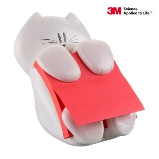 【3M】Post-it☆利貼☆ CAT-330抽取便條臺(貓咪造型)