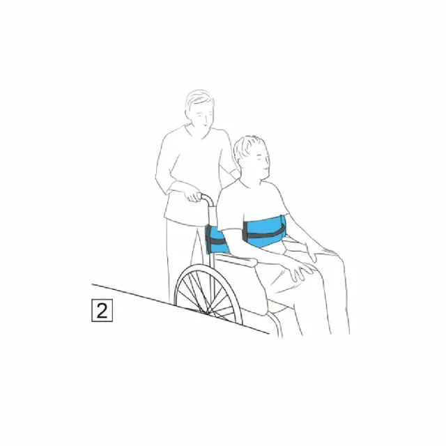【海夫健康生活館】天群手動病患輸送裝置 未滅菌 EZ-GO 多功能移位腰帶 加大(EZ-910)