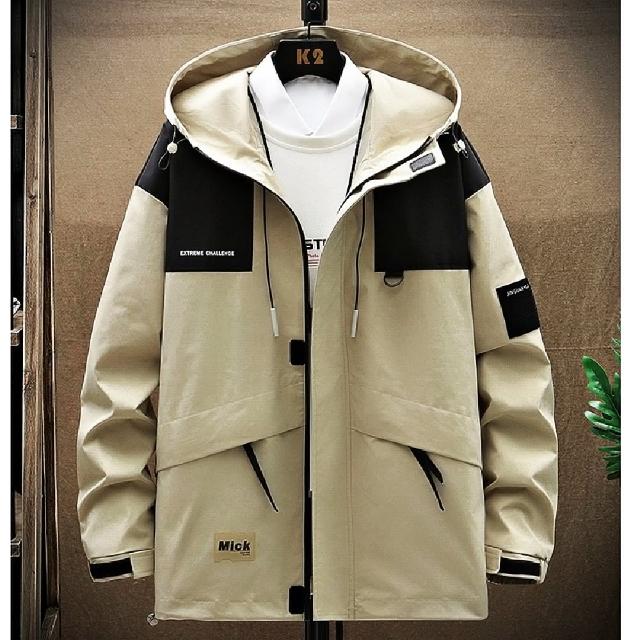 【巴黎精品】現貨+預購 防曬外套情侶夾克(潮流拼色休閒連帽夾克男女外套3色a1bq35)