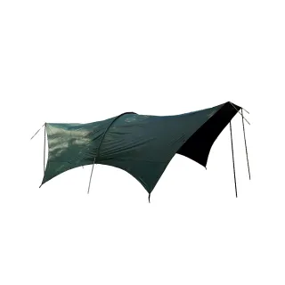 【MB露營狂】MB 8x7黑膠哈比(MB 8x7 黑膠專利哈比帳 黑膠 不透光 天幕 專利天幕 哈比 露營 逐露天下)