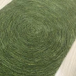 【山德力】ESPRIT地毯80X180cm綠色(Lakeside 漩渦)