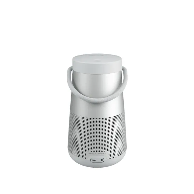 【BOSE】SoundLink Revolve+ II 防潑水 360°音效 提把可攜式智慧型揚聲器 銀色