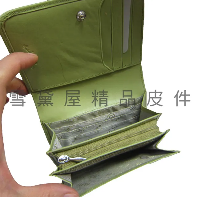 【SNOW.bagshop】雙11  短夾中性復古皮夾二折暗扣式(主袋100%進口牛皮革材質輕巧大方 
