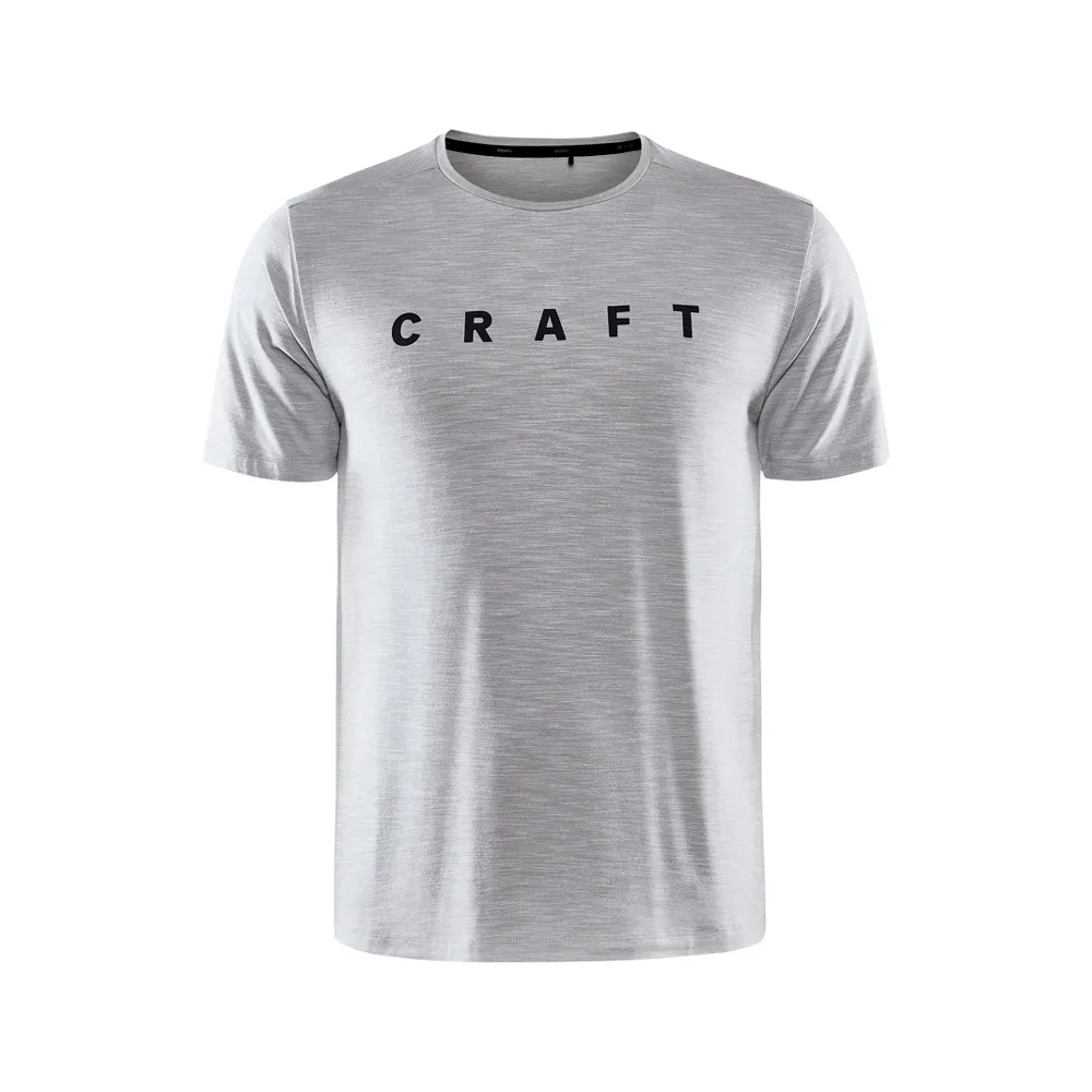 【CRAFT】男 CORE SENCE SS TEE M GREY MELANGE 短袖上衣(1909600-950000)