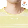 【Hilltop 山頂鳥】條紋ZISOFIT T恤 男款 黃｜PS04XMF3ECIW