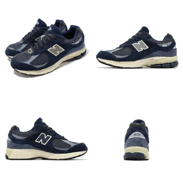 NEW BALANCE】休閒鞋2002RX 男鞋女鞋GTX 防水海軍藍麂皮反光緩震復古NB