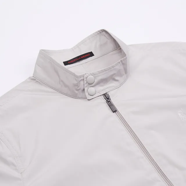 【ROBERTA諾貝達】男裝 時尚百搭 帥氣風衣夾克(米)