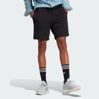 【adidas 愛迪達】短褲 男款 運動褲 亞規 P ESS SHORT FT 黑 IB2014