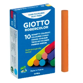 【義大利GIOTTO】無毒環保粉筆10色