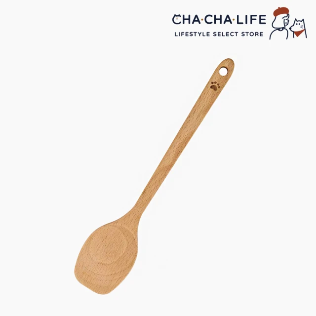 CHA-CHA-LIFE 櫸木鍋鏟 25cm(小鍋專用)