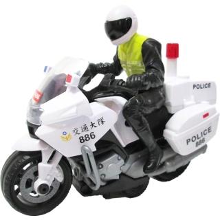 【TDL】聲光警用重型機車玩具迴力車機車摩托車模型聲光玩具車 CT-2001