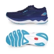【MIZUNO 美津濃】WAVE SKYRISE 4 男慢跑鞋-美津濃 運動 訓練 丈青藍粉(J1GC230953)