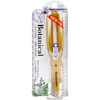 【COMBO!】日本製極緻滋養光澤保濕成分亞麻籽油強化版頭皮按摩護髮魔髮梳 專業防打結(吹髮7行齒梳子)