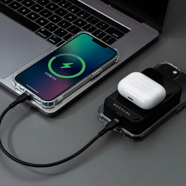 BEZALEL 倍加能】官方Prelude XR MagSafe磁吸無線充電行動電源