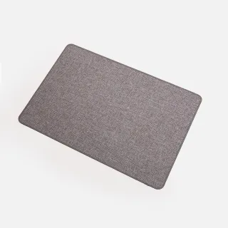 【特力屋】日式簡約室內踏墊60*40cm-極致灰