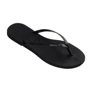 【havaianas 哈瓦仕】拖鞋 女鞋 夾腳拖 You Glitter 黑色 4148041-0090W(哈瓦士)