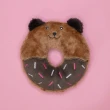 【ZippyPaws】美味啾關係-巧克力熊甜甜圈(狗狗玩具 有聲玩具 啾啾聲)