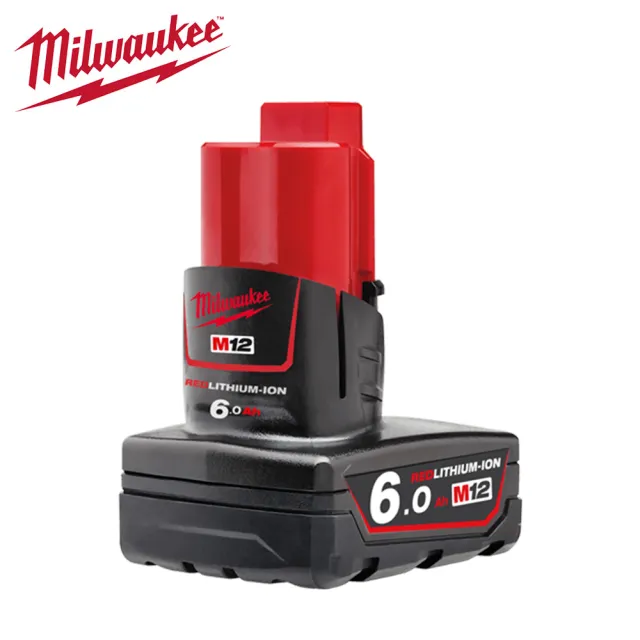 【Milwaukee 美沃奇】12V鋰電無碳刷衝擊起子機6.0Ah 1電1充(M12FID2)